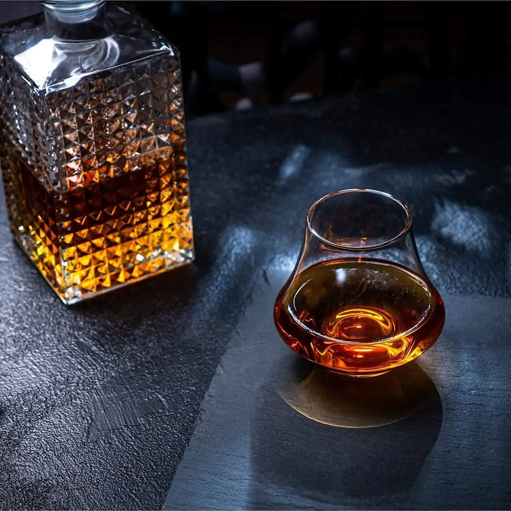 The Connoisseur's Set - Whiskey Stones & Crystal Nosing Tasting Glass EZE®