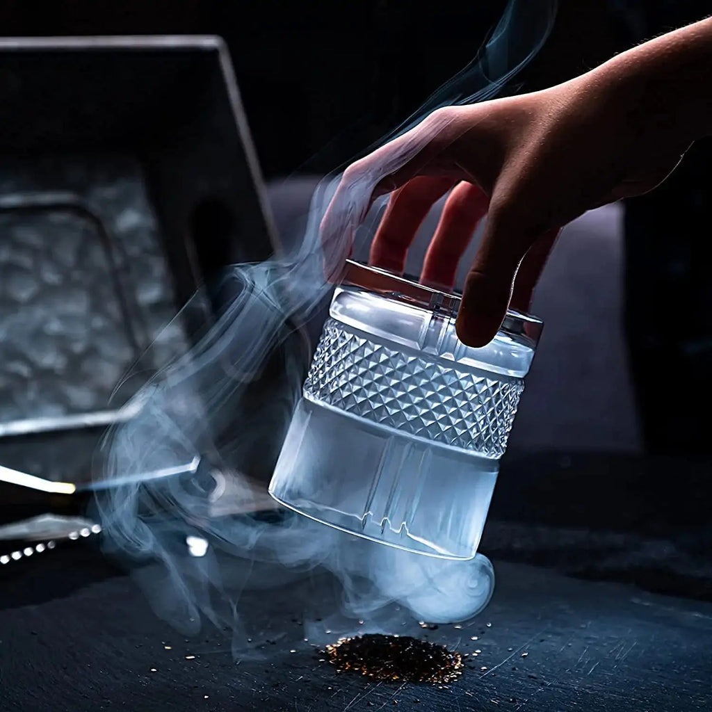 The Connoisseur's Set - Whiskey Stones & Reserve Whiskey Crystal Glass EZE®