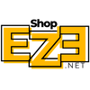 Logo for Shop EZE.NET with yellow 'EZE' and black text on a white background
