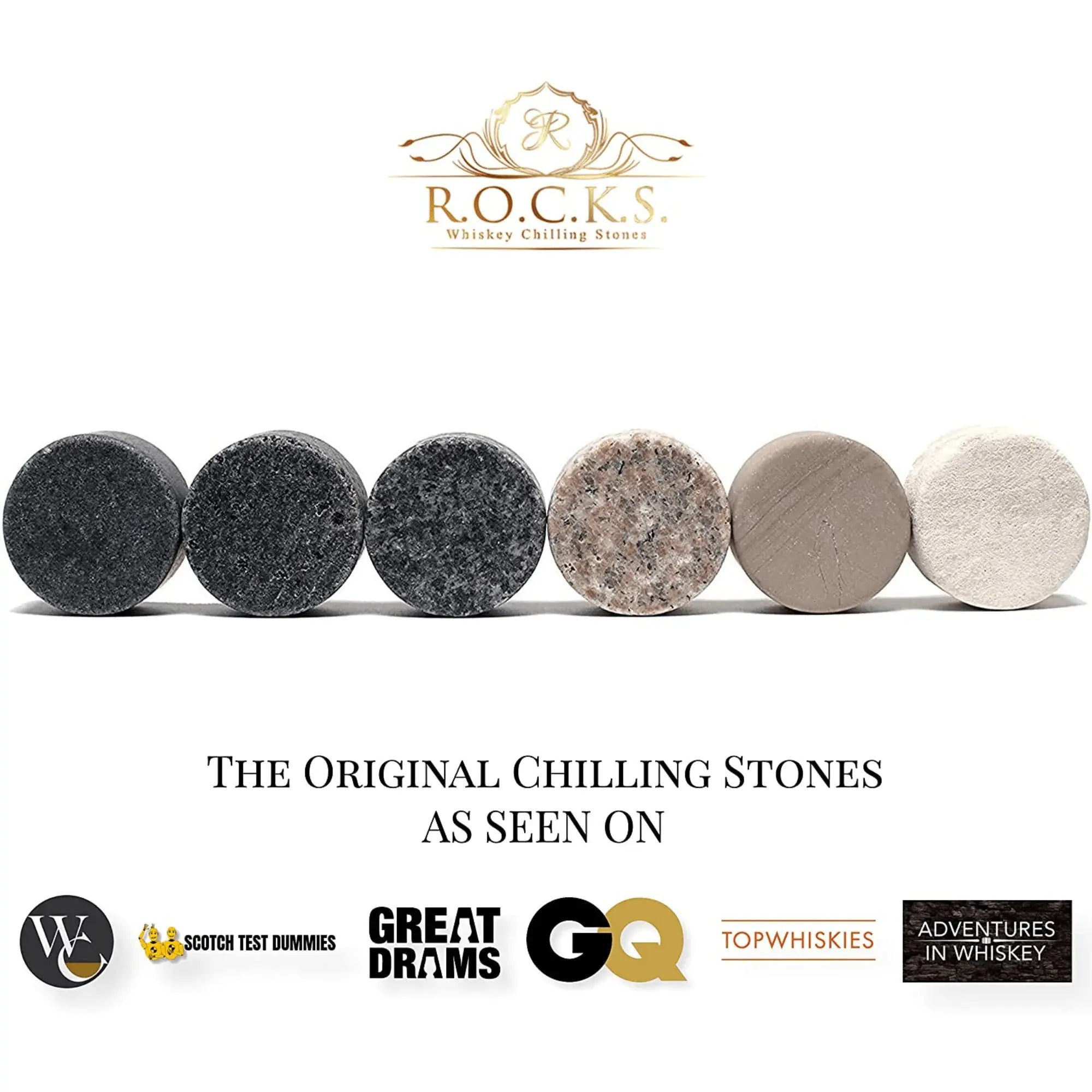 The Gourmet Gift Set - Whiskey Stones & Bourbon Barrel Aged Coffee EZE®
